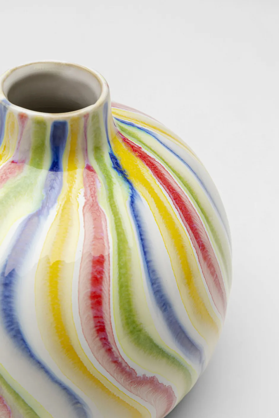 KARE Vase Rivers Colore 14cm