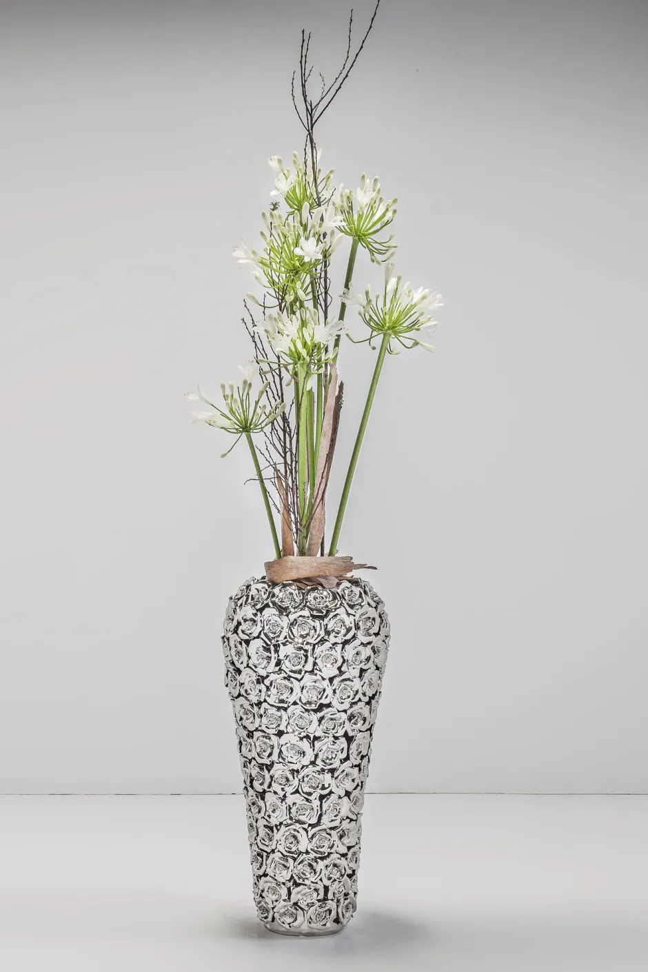 KARE Vase Rose Multi Chrom Big