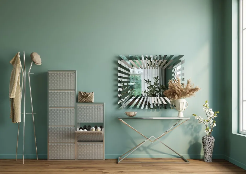 KARE Vase Rose Multi Chrom Big