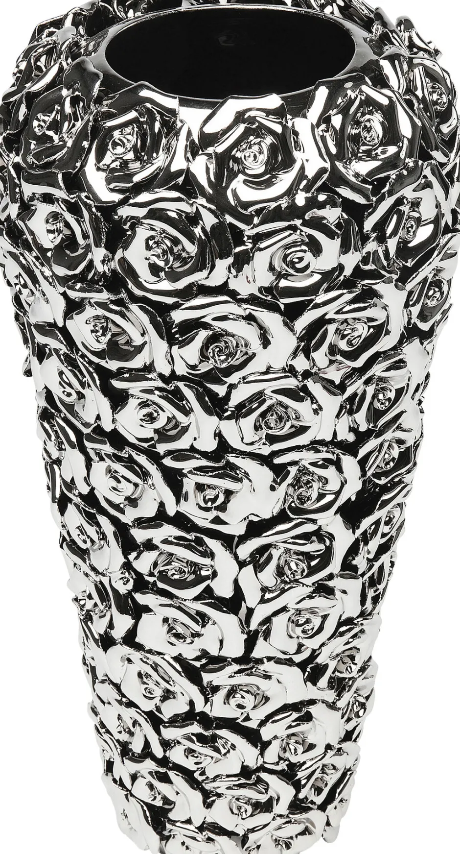 KARE Vase Rose Multi Chrom Big