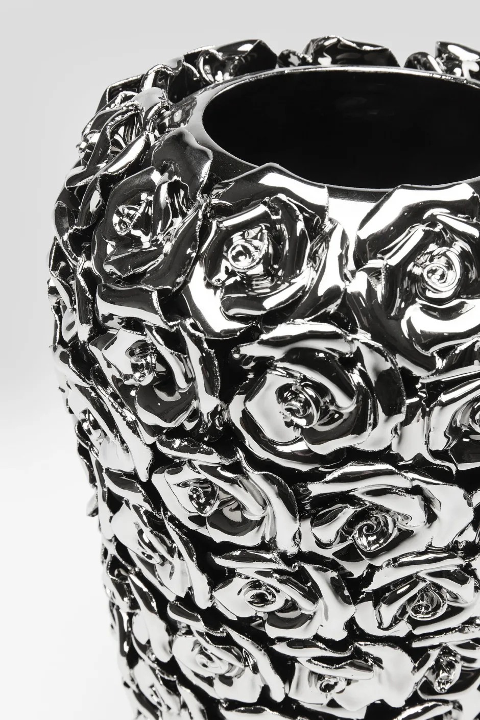 KARE Vase Rose Multi Chrom Big