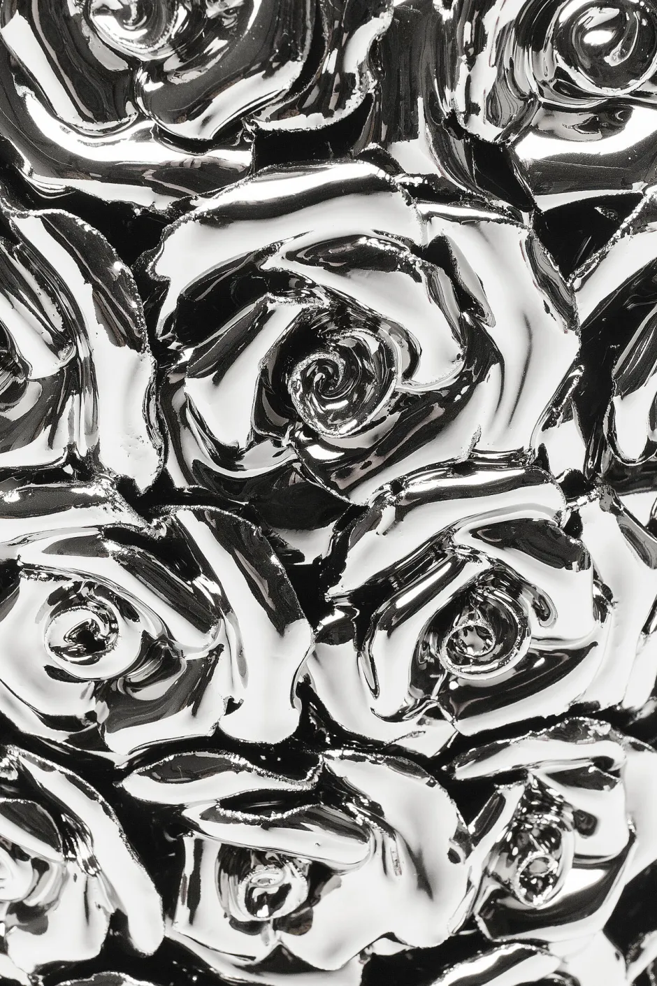 KARE Vase Rose Multi Chrom Big