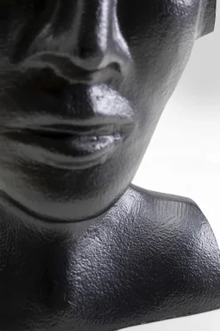 KARE Vase Rostro Schwarz 17cm