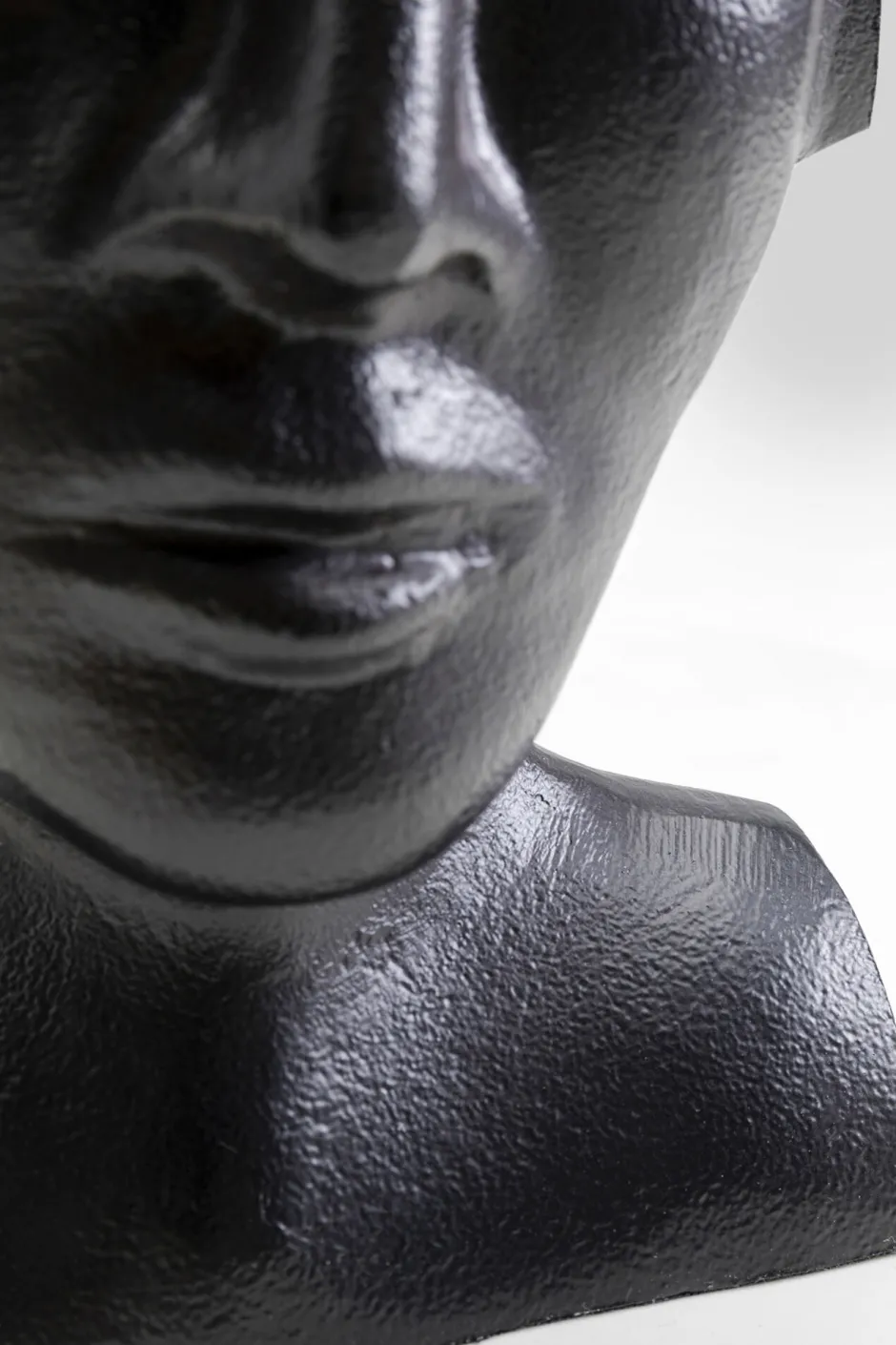 KARE Vase Rostro Schwarz 17cm