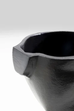 KARE Vase Rostro Schwarz 17cm