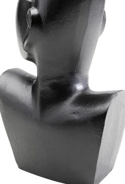 KARE Vase Rostro Side Schwarz 27cm