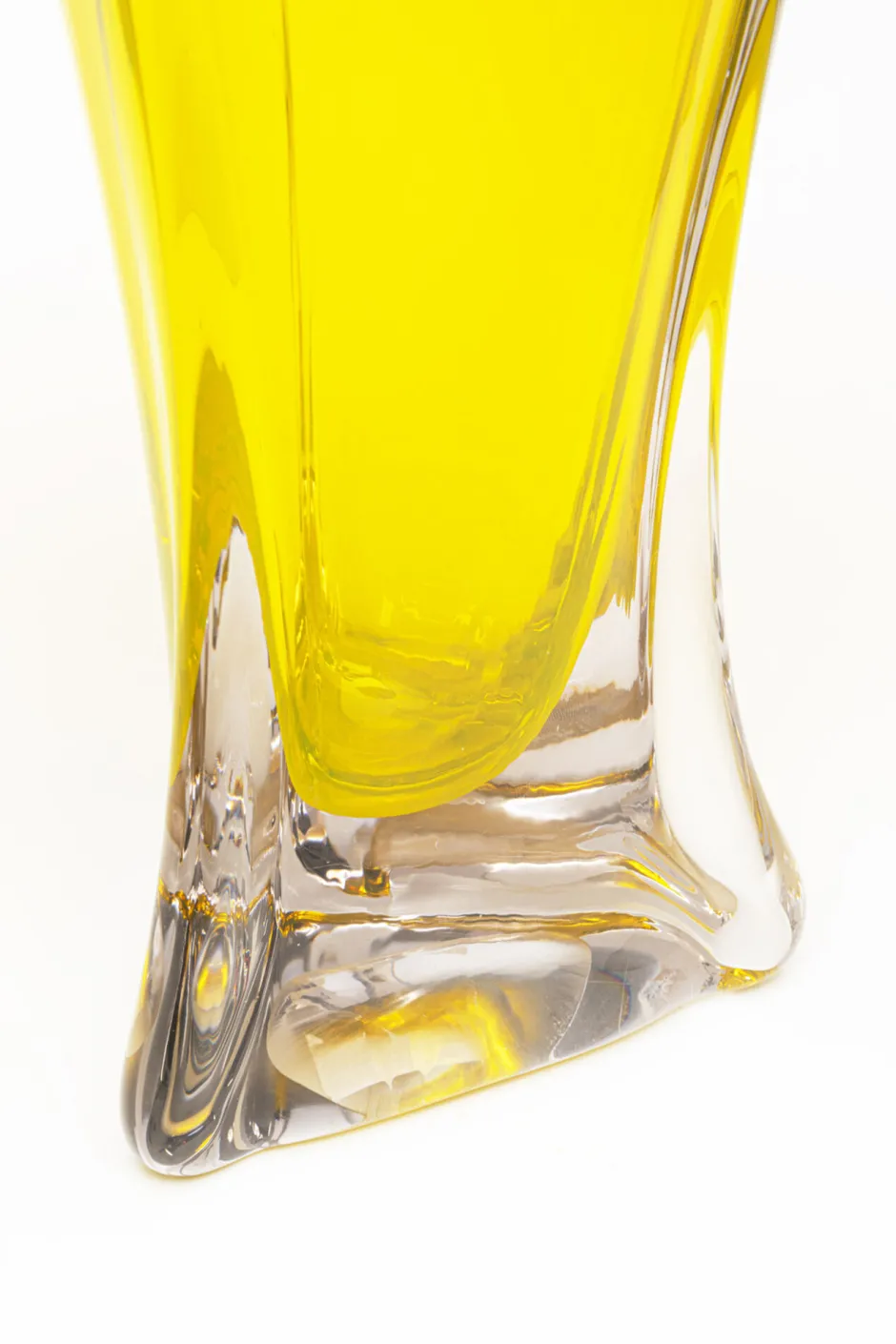 KARE Vase Salut Gelb 43cm