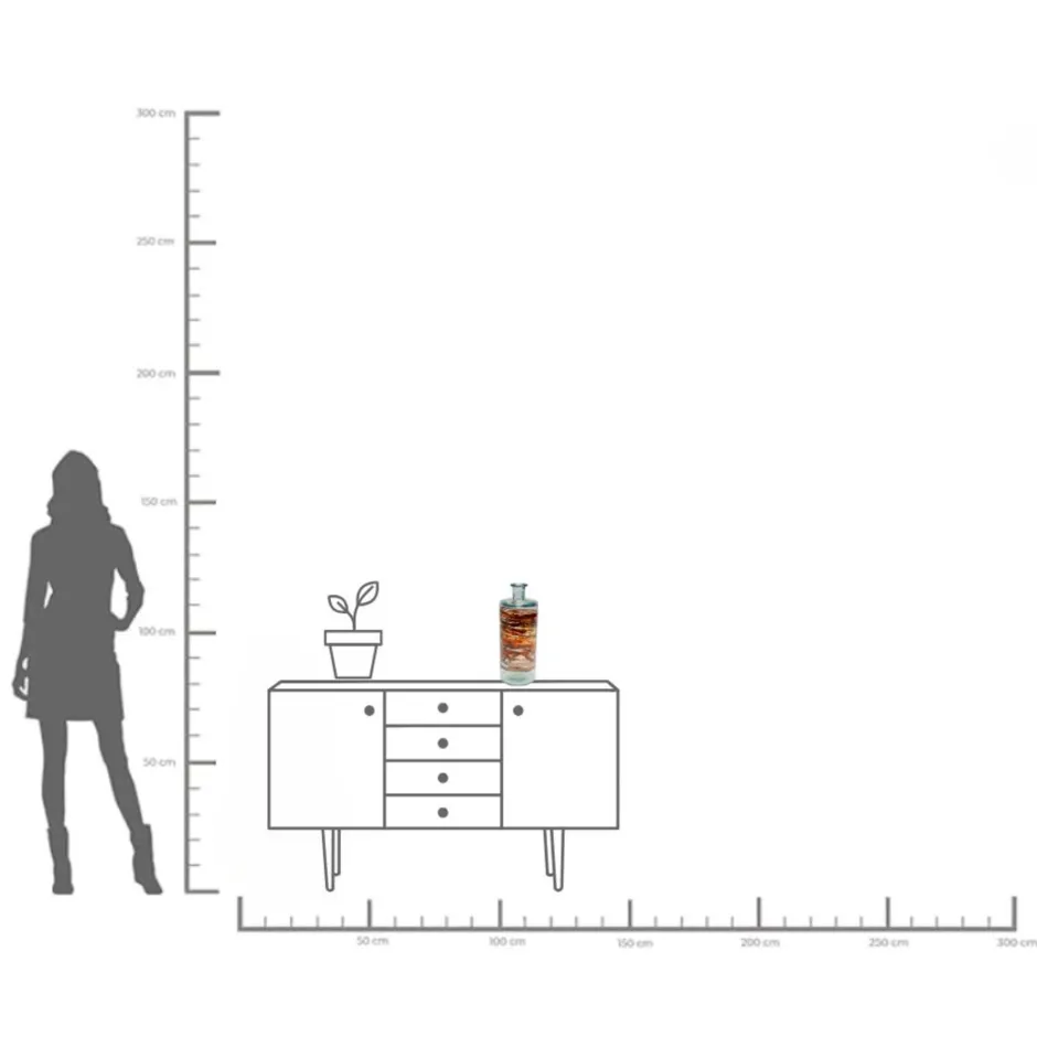 KARE Vase Storm 40cm