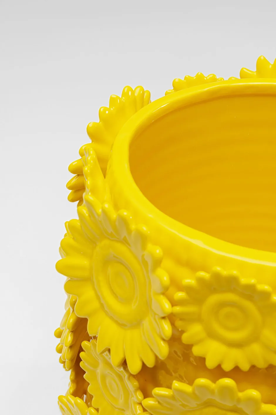 KARE Vase Sunflowers Gelb 30cm