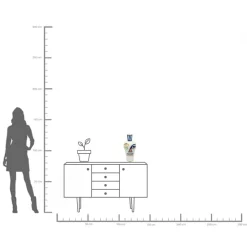 KARE Vase Two Face 44cm