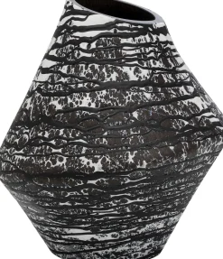 KARE Vase Volante Schwarz 27cm