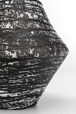 KARE Vase Volante Schwarz 27cm
