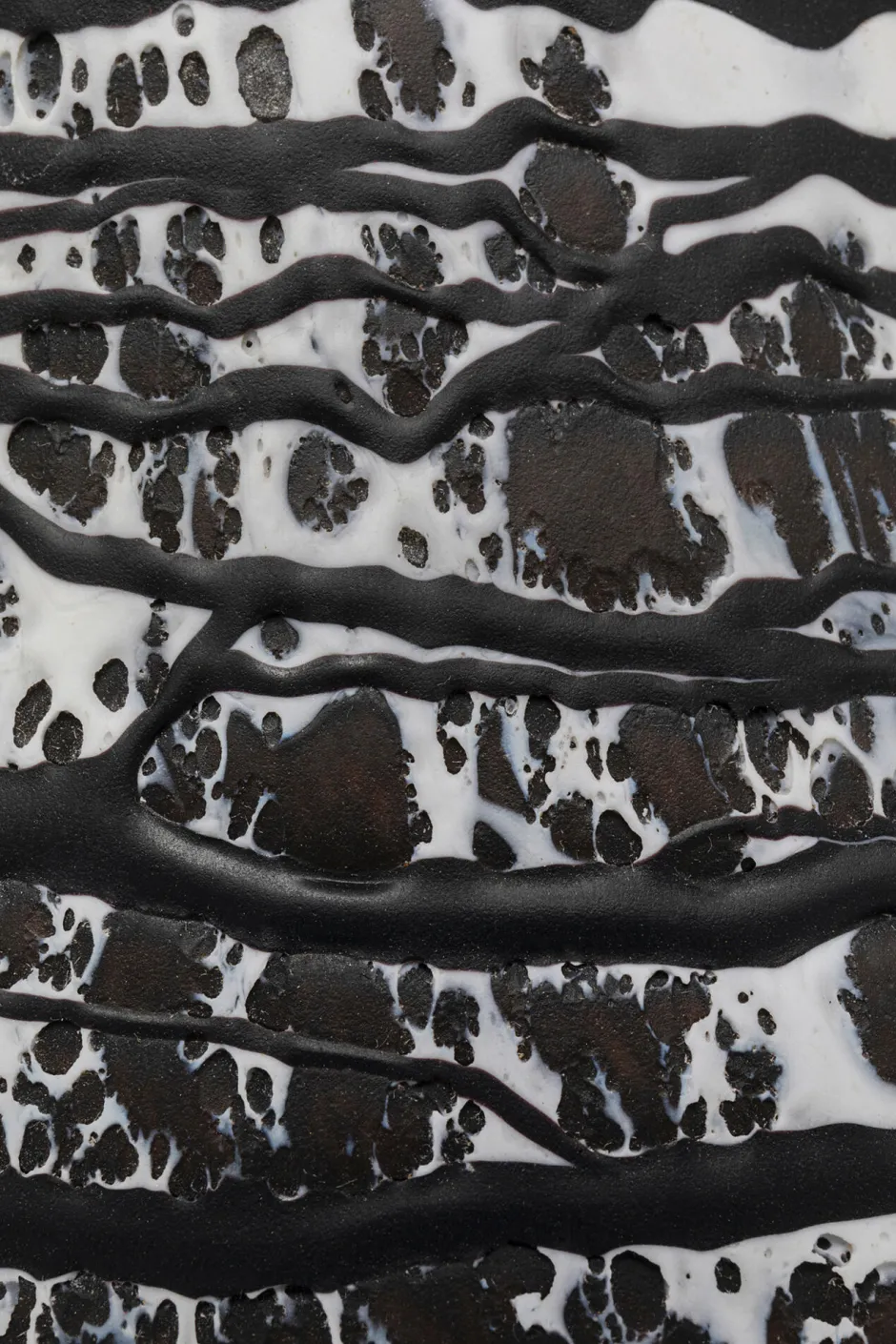 KARE Vase Volante Schwarz 27cm