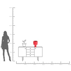 KARE Vase Volcano 35cm