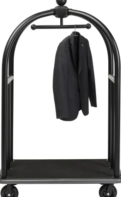 KARE VIP Gepäckwagen Vegas Matt Schwarz