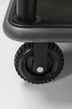 KARE VIP Gepäckwagen Vegas Matt Schwarz