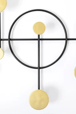 KARE Wandgarderobe Art Circles 79cm