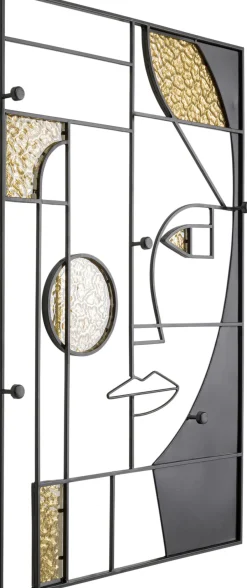 KARE Wandgarderobe Art Girl Face 60x90cm