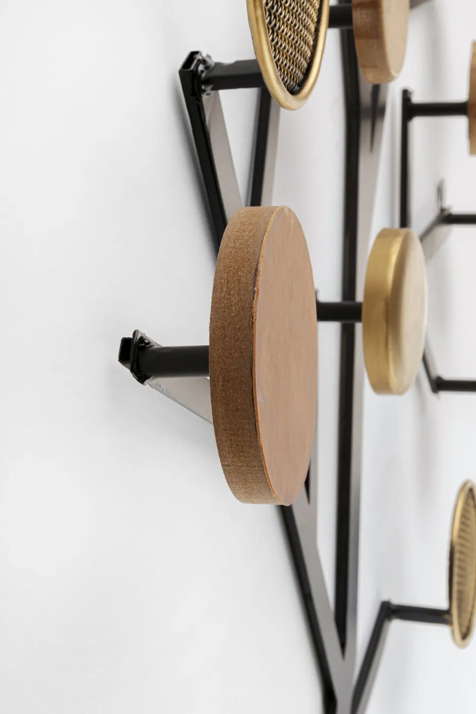 KARE Wandgarderobe Bubble Tree Metallic 112cm