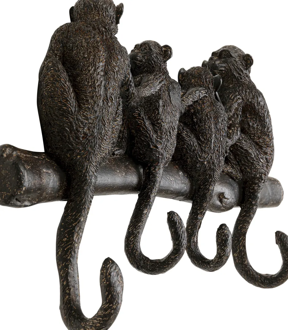 KARE Wandgarderobe Monkey Family 38cm