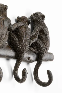 KARE Wandgarderobe Monkey Family 38cm