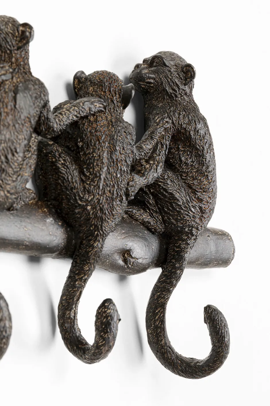 KARE Wandgarderobe Monkey Family 38cm