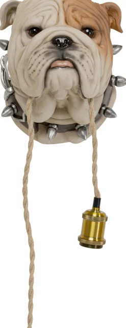 KARE Wandleuchte Animal Dog Head 25cm