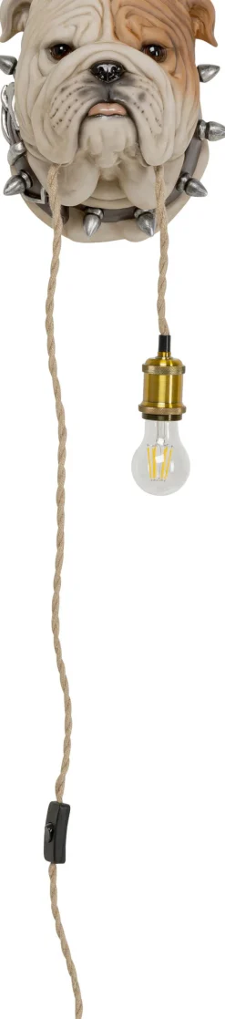 KARE Wandleuchte Animal Dog Head 25cm