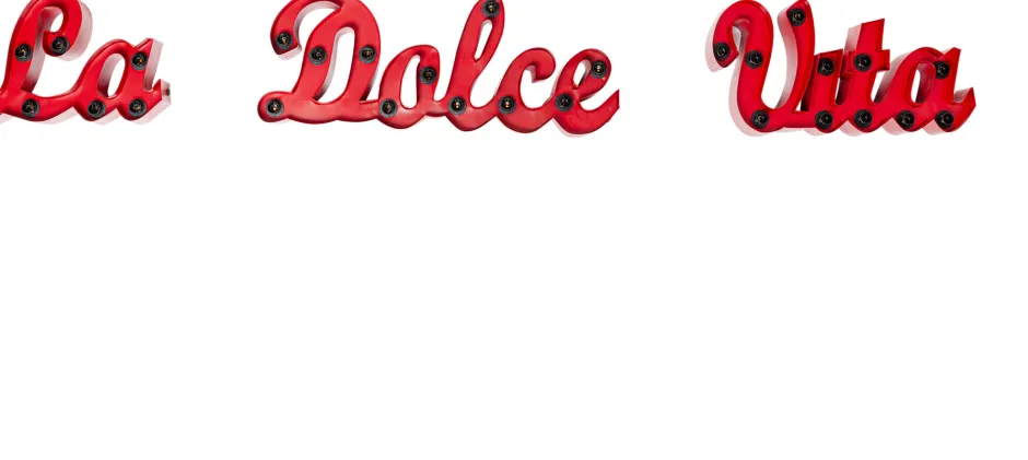 KARE Wandleuchte La Dolce Vita 190cm