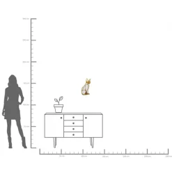 KARE Wandobjekt Cat Mirror 38cm