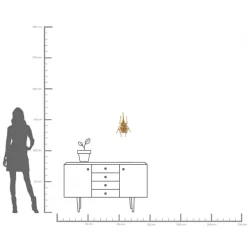 KARE Wandobjekt Herkules Beetle Gold