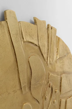 KARE Wandobjekt Kala Antique Gold Ø60cm