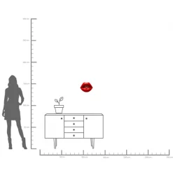 KARE Wandobjekt Lips 30cm
