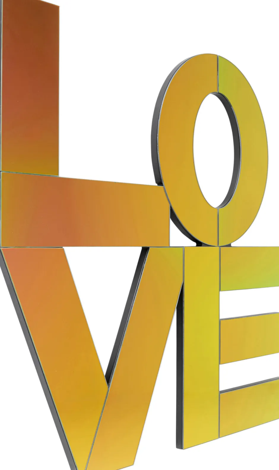 KARE Wandobjekt Love Letters 90x90cm