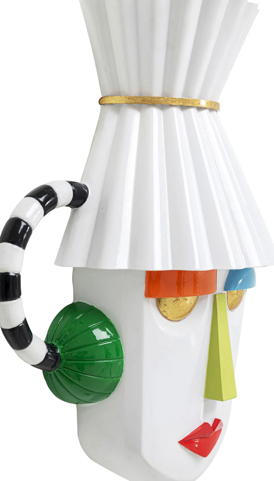 KARE Wandobjekt Mesquerade Weiß 37x41cm