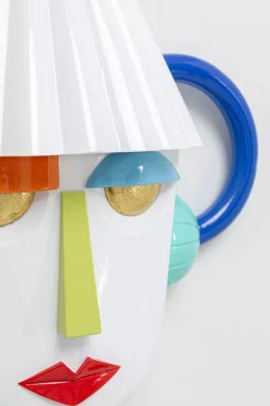 KARE Wandobjekt Mesquerade Weiß 37x41cm