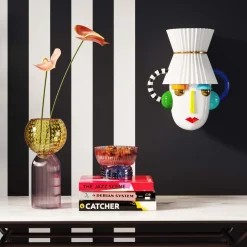 KARE Wandobjekt Mesquerade Weiß 37x41cm