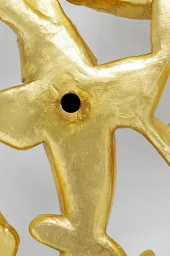 KARE Wandobjekt School of Koi Gold Ø160cm