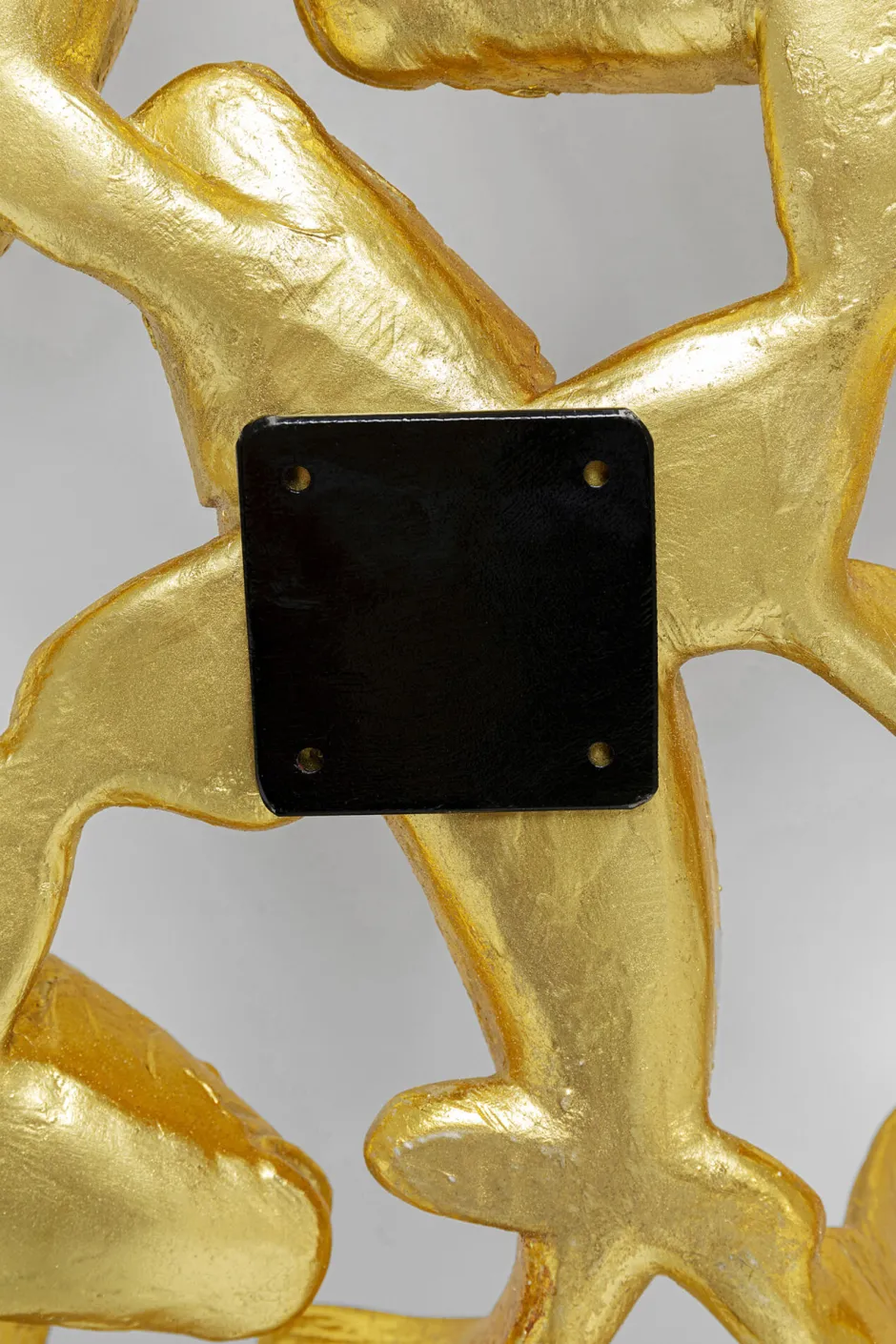 KARE Wandobjekt School of Koi Gold Ø160cm