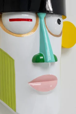 KARE Wandobjekt Wink Schwarz 28x48cm