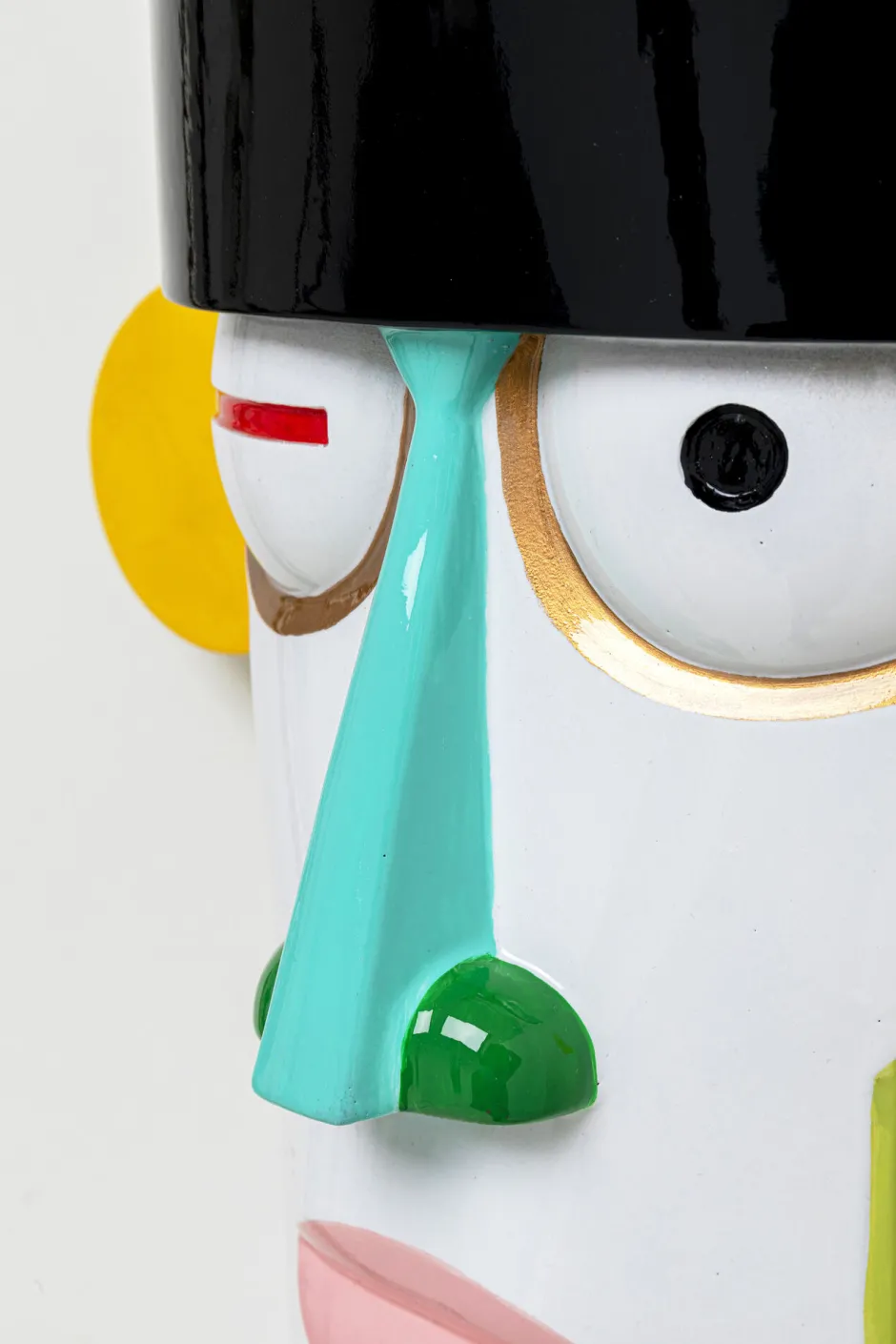 KARE Wandobjekt Wink Schwarz 28x48cm