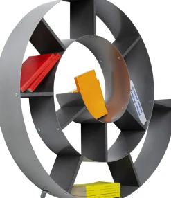 KARE Wandregal Snail Silver grau