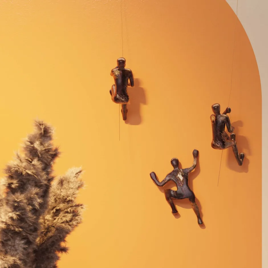 KARE Wandschmuck Climber Rope