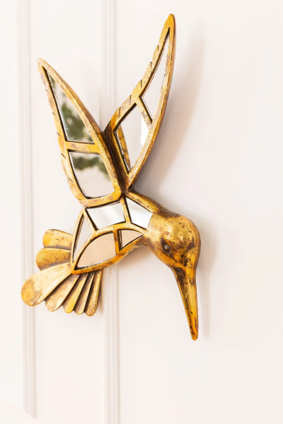 KARE Wandschmuck Hummingbird Mirror 27x32cm