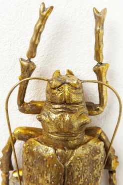 KARE Wandschmuck Longicorn Beetle Gold