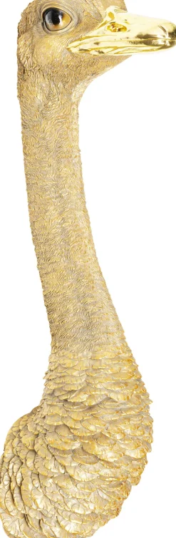 KARE Wandschmuck Ostrich Gold 19x72cm