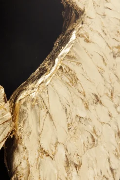 KARE Wandschmuck Wings Gold Black 120x120cm