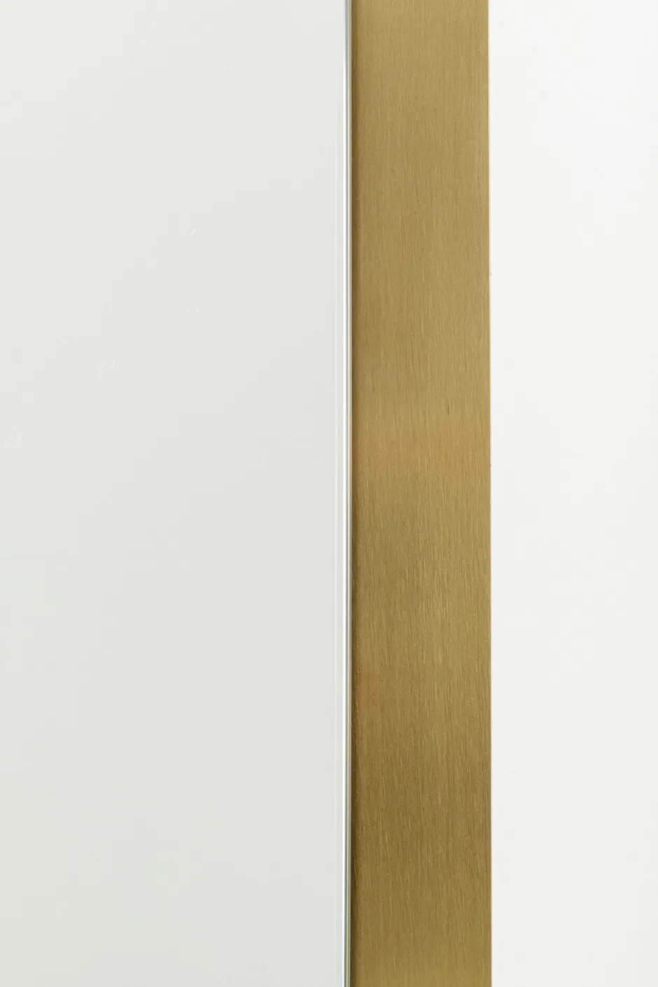 KARE Wandspiegel Arezzo Brass Trapez 65(45)x160cm