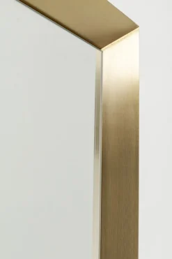 KARE Wandspiegel Arezzo Brass Trapez 65(45)x160cm