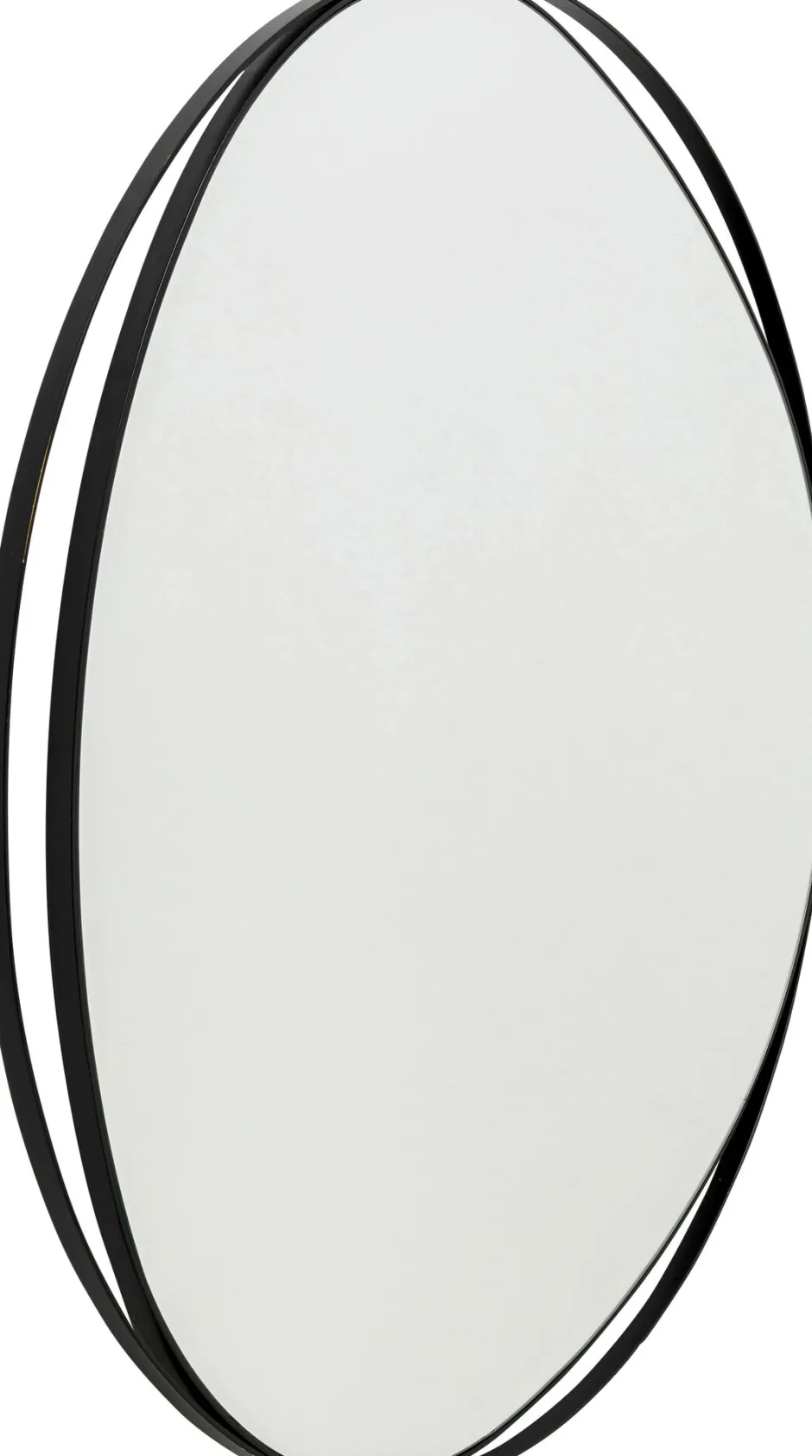 KARE Wandspiegel Bonita Schwarz Ø80cm